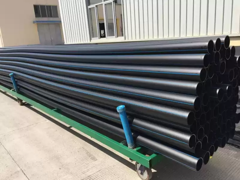 Tensile performance of HDPE water supply pipe