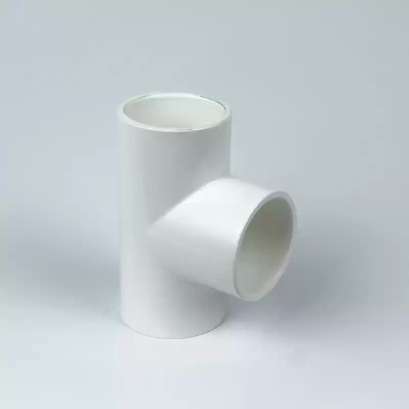 Plastic Pipe Fitting Adhesive Industrial Tee for Chemical Water Treatment